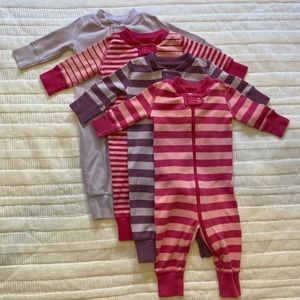 Lot of 4 Hanna Andersson sleepers